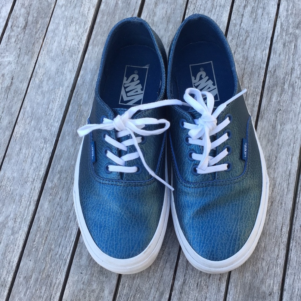 Vans Authentic Metallic Leather Skate